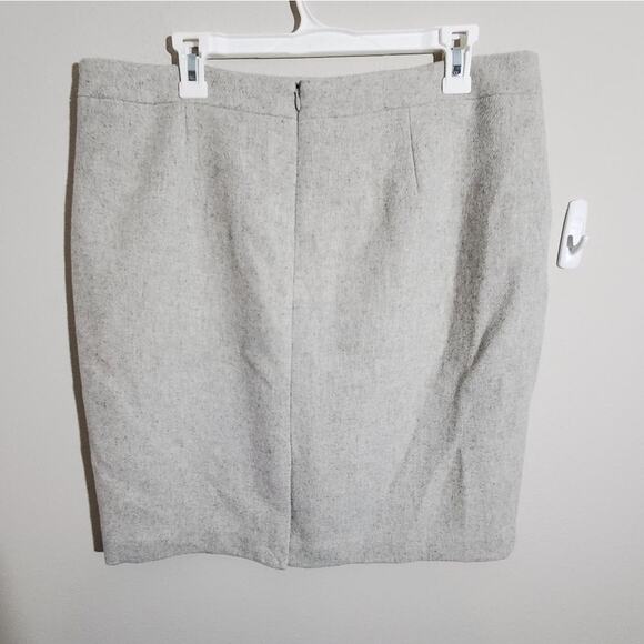 J. crew wool blend pencil skirt plus size 14 - Picture 2 of 6